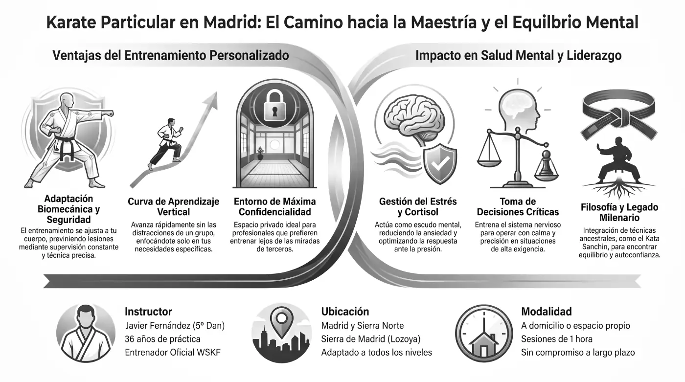 ventajas de clases particulares de karate